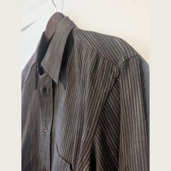 M MISSONI - Classic striped shirt - Sz 38 / 15 - Picture 2 of 7